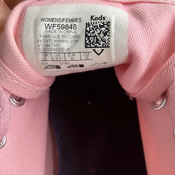 Keds Pink Platform Canvas Sneakers - Picture 9 of 9